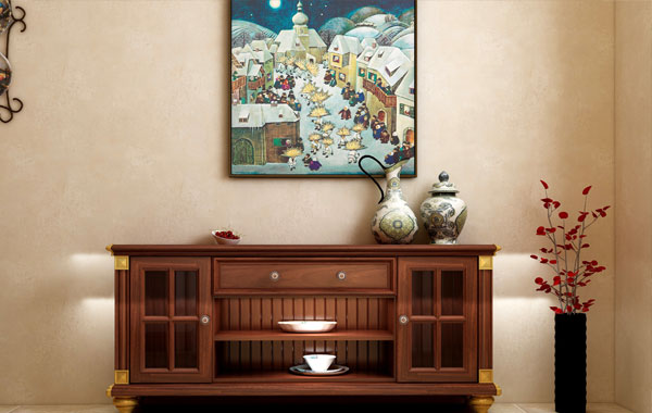 Aluminum sideboard series